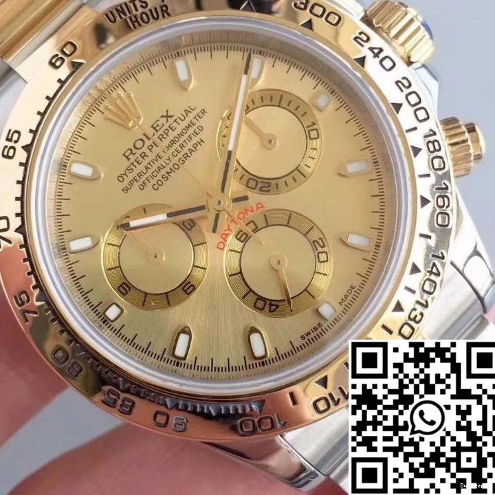 Daytona Cosmograph Gold Rolex Factory Wrapped Gold Affordable 116503 3A Dial 18K Yellow 1066 0712